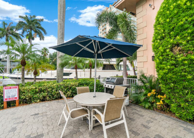 Coconut Bay Resort Grill Area - Ft Lauderdale, Florida
